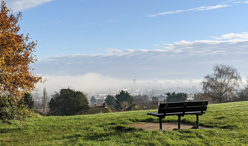 Reading viewed from McIlroy Park